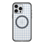 スリムプロテクションプレミアムケース with MagSafe［ オリジナル - 推し色チェック - ブルー ］