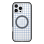 スリムプロテクションプレミアムケース with MagSafe［ オリジナル - 推し色チェック - ブルー ］