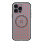 スリムプロテクションプレミアムケース with MagSafe［ オリジナル - 推し色チェック - レッド ］