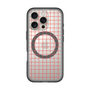スリムプロテクションプレミアムケース with MagSafe［ オリジナル - 推し色チェック - レッド ］