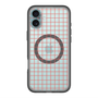 スリムプロテクションプレミアムケース with MagSafe［ オリジナル - 推し色チェック - レッド ］
