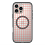 スリムプロテクションプレミアムケース with MagSafe［ オリジナル - 推し色チェック - レッド ］