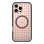 スリムプロテクションプレミアムケース with MagSafe［ オリジナル - 推し色チェック - レッド ］
