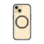 スリムプロテクションプレミアムケース with MagSafe［ オリジナル - 推し色チェック - イエロー ］