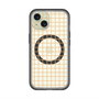 スリムプロテクションプレミアムケース with MagSafe［ オリジナル - 推し色チェック - イエロー ］