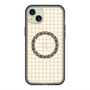 スリムプロテクションプレミアムケース with MagSafe［ オリジナル - 推し色チェック - イエロー ］