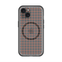 スリムプロテクションプレミアムケース with MagSafe［ オリジナル - 推し色チェック - オレンジ ］