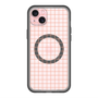 スリムプロテクションプレミアムケース with MagSafe［ オリジナル - 推し色チェック - オレンジ ］