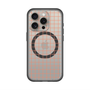 スリムプロテクションプレミアムケース with MagSafe［ オリジナル - 推し色チェック - オレンジ ］