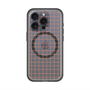 スリムプロテクションプレミアムケース with MagSafe［ オリジナル - 推し色チェック - オレンジ ］