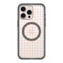 スリムプロテクションプレミアムケース with MagSafe［ オリジナル - 推し色チェック - オレンジ ］