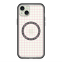 スリムプロテクションプレミアムケース with MagSafe［ オリジナル - 推し色チェック - ピンク ］