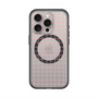 スリムプロテクションプレミアムケース with MagSafe［ オリジナル - 推し色チェック - ピンク ］