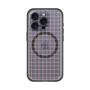 スリムプロテクションプレミアムケース with MagSafe［ オリジナル - 推し色チェック - ピンク ］