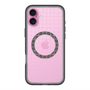 スリムプロテクションプレミアムケース with MagSafe［ オリジナル - 推し色チェック - ピンク ］