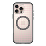 スリムプロテクションプレミアムケース with MagSafe［ オリジナル - 推し色チェック - ピンク ］