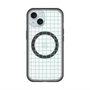 スリムプロテクションプレミアムケース with MagSafe［ オリジナル - 推し色チェック - グリーン ］