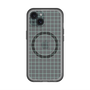 スリムプロテクションプレミアムケース with MagSafe［ オリジナル - 推し色チェック - グリーン ］