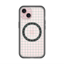 スリムプロテクションプレミアムケース with MagSafe［ オリジナル - 推し色チェック - グリーン ］