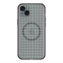 スリムプロテクションプレミアムケース with MagSafe［ オリジナル - 推し色チェック - グリーン ］