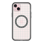 スリムプロテクションプレミアムケース with MagSafe［ オリジナル - 推し色チェック - グリーン ］