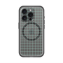 スリムプロテクションプレミアムケース with MagSafe［ オリジナル - 推し色チェック - グリーン ］