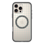 スリムプロテクションプレミアムケース with MagSafe［ オリジナル - 推し色チェック - グリーン ］