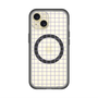 スリムプロテクションプレミアムケース with MagSafe［ オリジナル - 推し色チェック - パープル ］