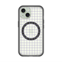 スリムプロテクションプレミアムケース with MagSafe［ オリジナル - 推し色チェック - パープル ］
