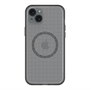 スリムプロテクションプレミアムケース with MagSafe［ オリジナル - 推し色チェック - ブラック ］