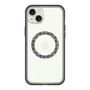 スリムプロテクションプレミアムケース with MagSafe［ オリジナル - 推し色チェック - ホワイト ］