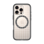 スリムプロテクションプレミアムケース with MagSafe［ オリジナル - 推し色チェック - ホワイト ］
