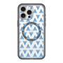 スリムプロテクションプレミアムケース with MagSafe［ オリジナル - 推し色三角 - ブルー ］