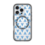スリムプロテクションプレミアムケース with MagSafe［ オリジナル - 推し色三角 - ブルー ］