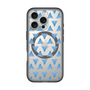 スリムプロテクションプレミアムケース with MagSafe［ オリジナル - 推し色三角 - ブルー ］