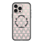 スリムプロテクションプレミアムケース with MagSafe［ オリジナル - 推し色三角 - ピンク ］
