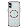 スリムプロテクションプレミアムケース with MagSafe［ オリジナル - 推し色三角 - ピンク ］