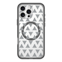 スリムプロテクションプレミアムケース with MagSafe［ オリジナル - 推し色三角 - ブラック ］