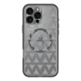 スリムプロテクションプレミアムケース with MagSafe［ オリジナル - 推し色三角 - ブラック ］