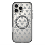 スリムプロテクションプレミアムケース with MagSafe［ オリジナル - 推し色三角 - ブラック ］