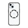 スリムプロテクションプレミアムケース with MagSafe［ オリジナル - 推し色三角 - ホワイト ］