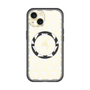 スリムプロテクションプレミアムケース with MagSafe［ オリジナル - 推し色三角 - ホワイト ］