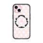 スリムプロテクションプレミアムケース with MagSafe［ オリジナル - 推し色三角 - ホワイト ］