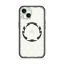 スリムプロテクションプレミアムケース with MagSafe［ オリジナル - 推し色三角 - ホワイト ］
