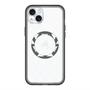スリムプロテクションプレミアムケース with MagSafe［ オリジナル - 推し色三角 - ホワイト ］