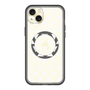 スリムプロテクションプレミアムケース with MagSafe［ オリジナル - 推し色三角 - ホワイト ］