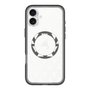 スリムプロテクションプレミアムケース with MagSafe［ オリジナル - 推し色三角 - ホワイト ］