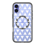 スリムプロテクションプレミアムケース with MagSafe［ オリジナル - 推し色三角 - ホワイト ］