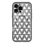 スリムプロテクションプレミアムケース with MagSafe［ オリジナル - 推し色三角 - ホワイト ］
