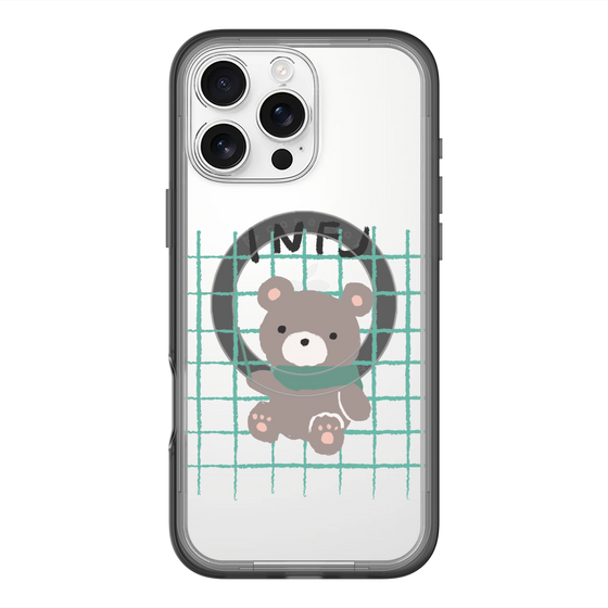 スリムプロテクションプレミアムケース with MagSafe［ オリジナル - INFJ 提唱者 - キャラクター ］